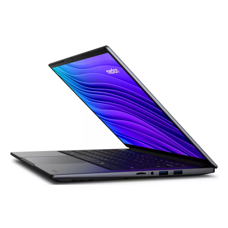 MEDION Avantum 14 E1e Intel® Celeron® N N4500 Nešiojamasis kompiuteris 35.6 cm (14 colių) Full HD 8 GB DDR4-SDRAM 256 GB Flash Wi-Fi 6 (802.11ax) Windows 11 Home Pilka