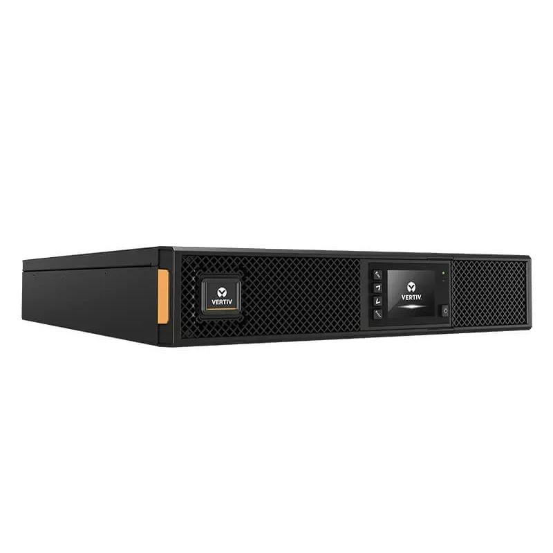 UPS Vertiv Liebert GXT5 0.75 kVA / 0.75 kW 230V stovo/bokšto tipo, 8 C13/C19 lizdai, LCD, VRLA baterija