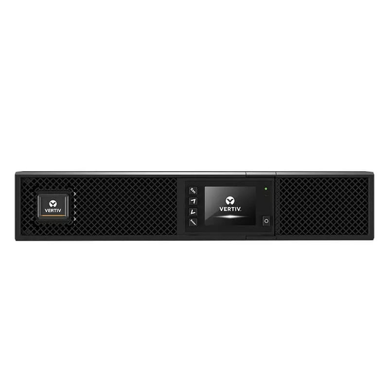 UPS Vertiv Liebert GXT5 0.75 kVA / 0.75 kW 230V stovo/bokšto tipo, 8 C13/C19 lizdai, LCD, VRLA baterija