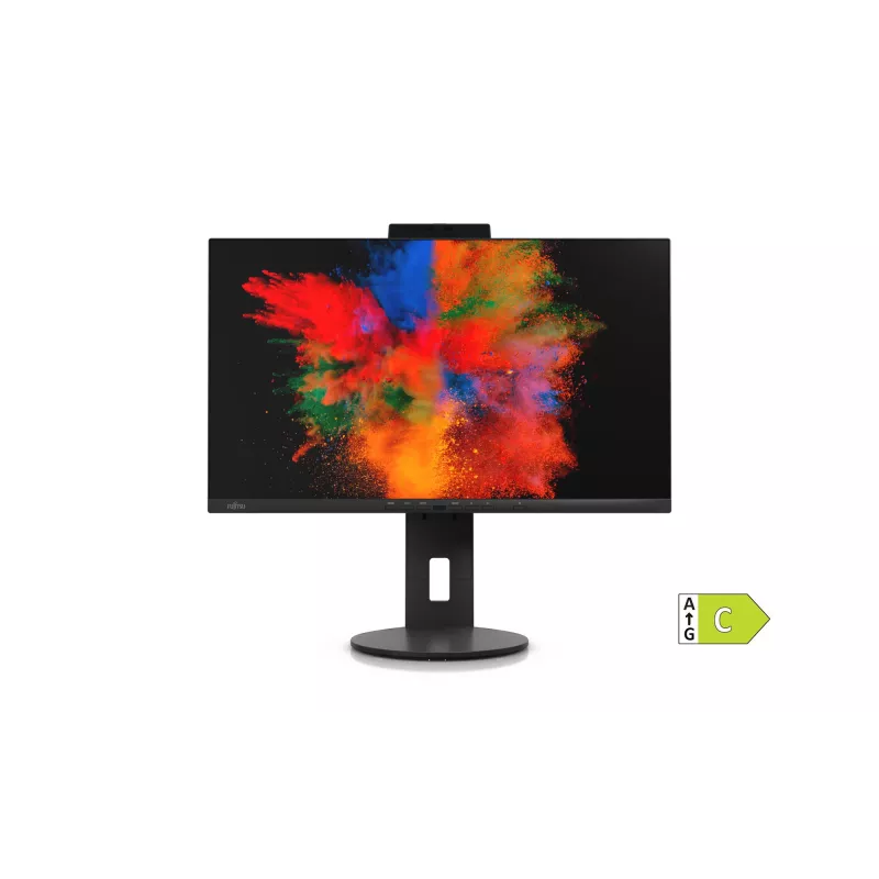 Fujitsu Displays P2410 TS CAM., 60,5 cm (23,8 colio), 1920 x 1080 pikselių, Full HD, LED, 5 ms, juoda