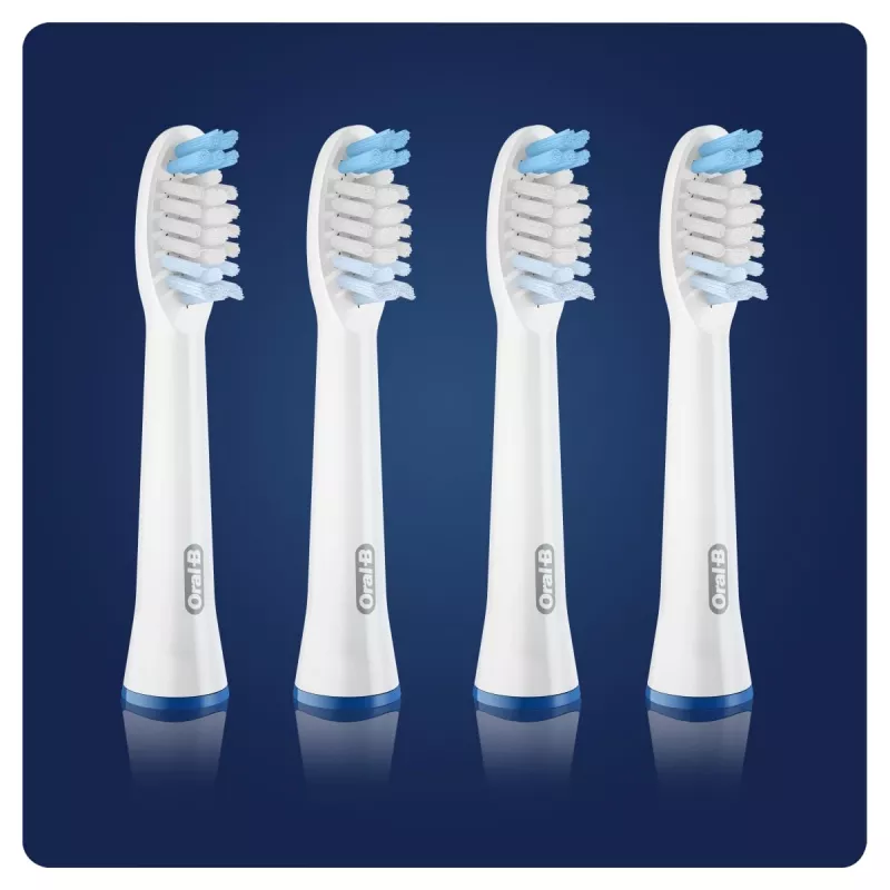 Oral-B Pulsonic Clean 4 vnt. Balta