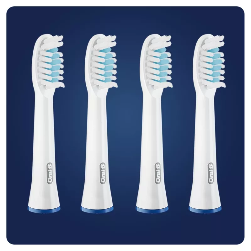 Oral-B Pulsonic Sensitive 4 vnt. Balta