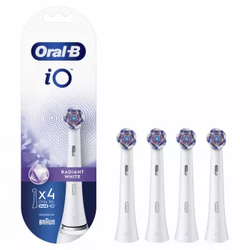 Oral-B 80365502 dantų šepetėlio galvutė 4 vnt. Balta