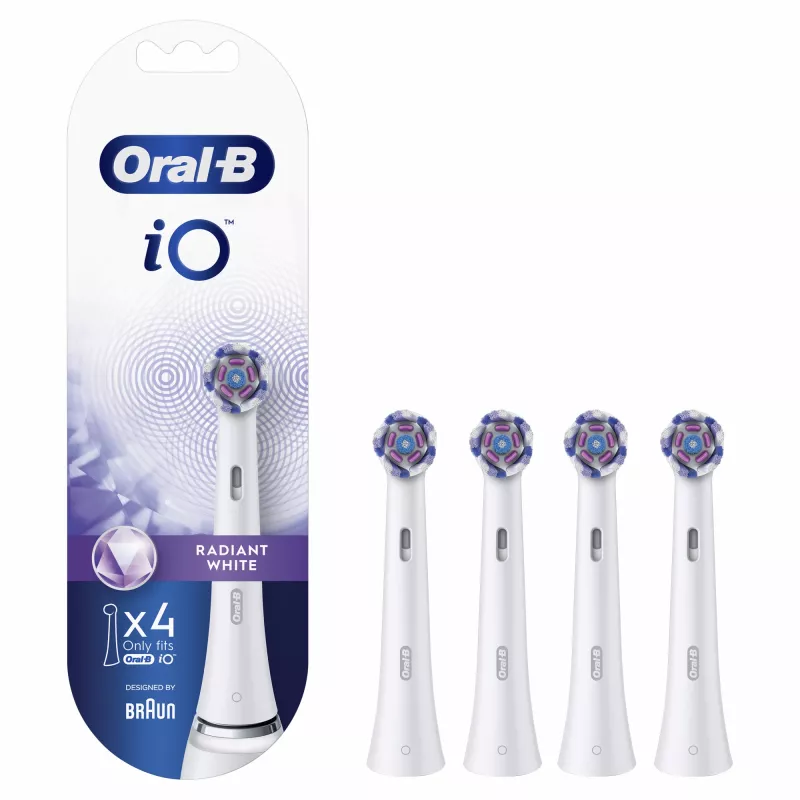 Oral-B 80365502 dantų šepetėlio galvutė 4 vnt. Balta