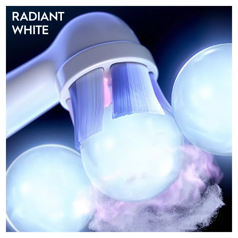 Oral-B 80365502 dantų šepetėlio galvutė 4 vnt. Balta