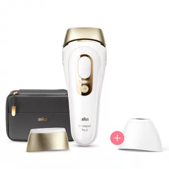 Braun Silk-expert Pro Silk·expert Pro 5 PL5140 Intensyvi impulsinė šviesa (IPL) Auksinė, Balta
