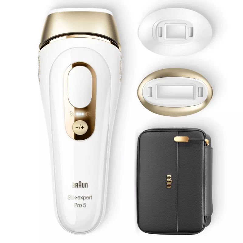 Braun Silk-expert Pro Silk·expert Pro 5 PL5140 Intensyvi impulsinė šviesa (IPL) Auksinė, Balta