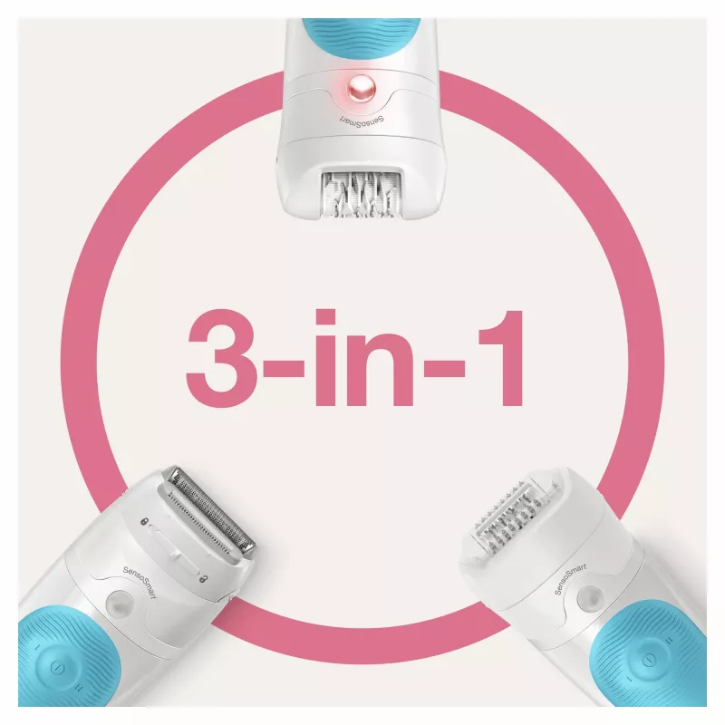 Braun Silk-épil 5 SES 5-605 28 pincetai Mėlyna, Balta