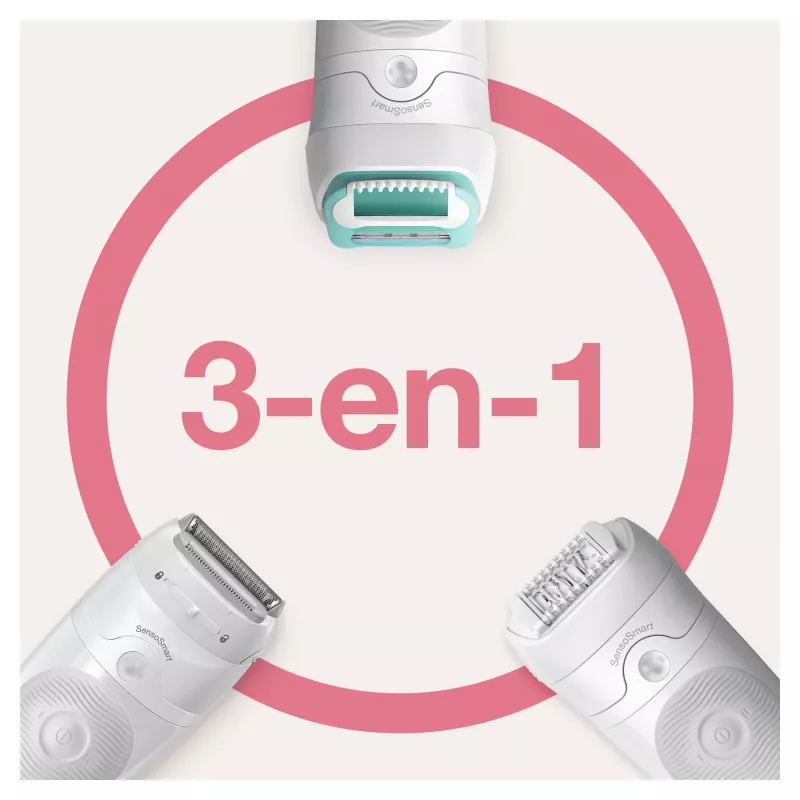 Braun Silk-épil 5 81770430 epiliatorius 28 pincetai Balta