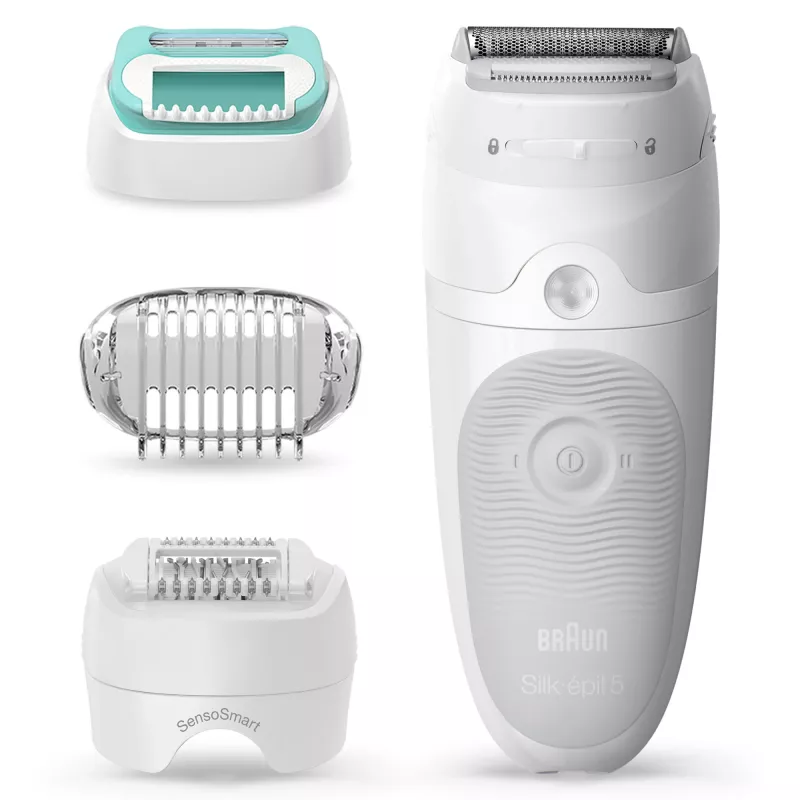 Braun Silk-épil 5 81770430 epiliatorius 28 pincetai Balta