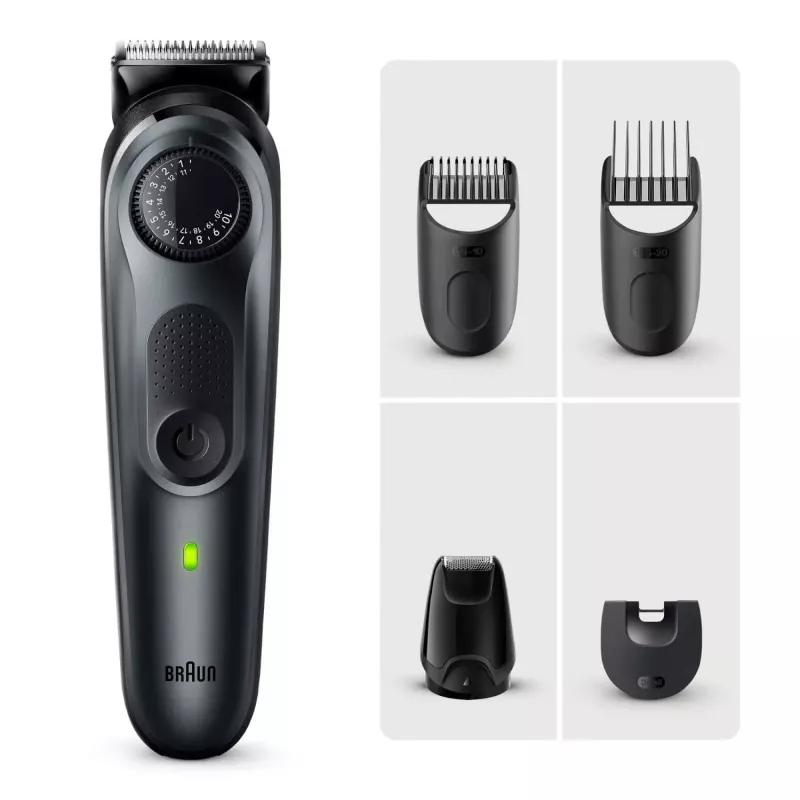 Braun BeardTrimmer 5 BT5420 barzdaskutė Baterija 40 2 cm Juoda
