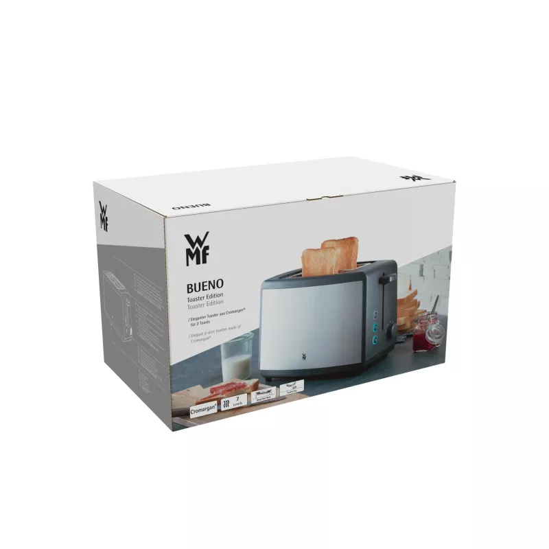 WMF Bueno 0414110011 7 2 riekės 800 W Juoda, Sidabrinė