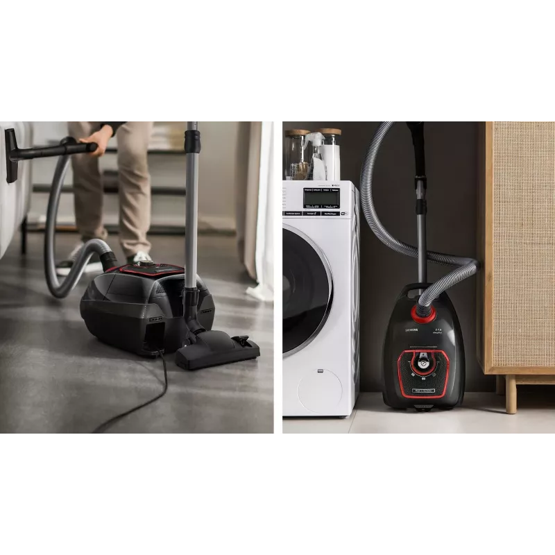 Siemens VSZ7XTRM dulkių siurblys 5 L Cilindrinis dulkių siurblys Sausas 750 W Dulkių maišelis