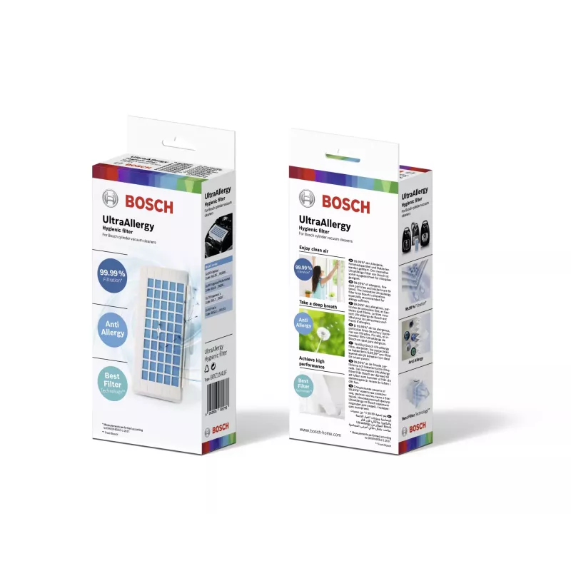Bosch BBZ154UF dulkių siurblio priedas/reikmuo Filtras Cilindrinis dulkių siurblys