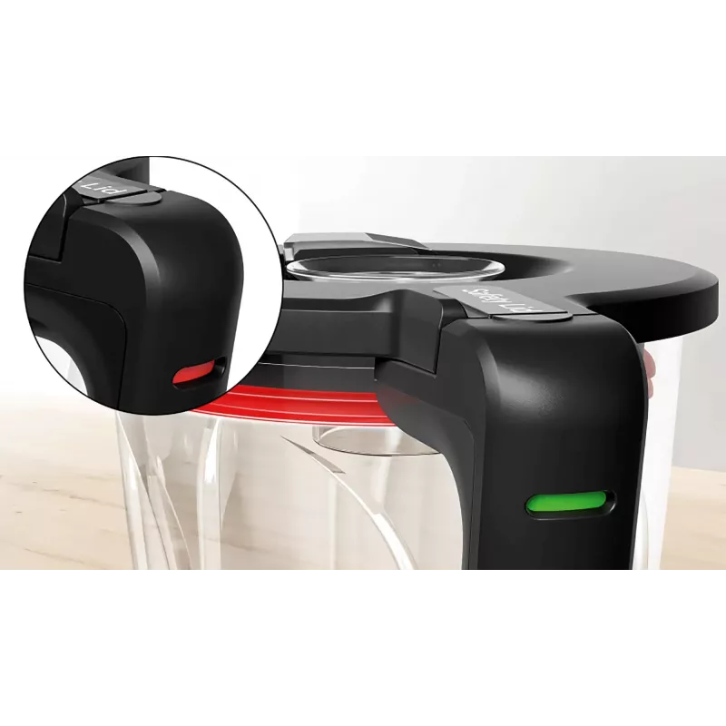 Bosch Serie 4 MMB6382M trintuvas Stalinis trintuvas 1200 W Juoda, Nerūdijantis plienas
