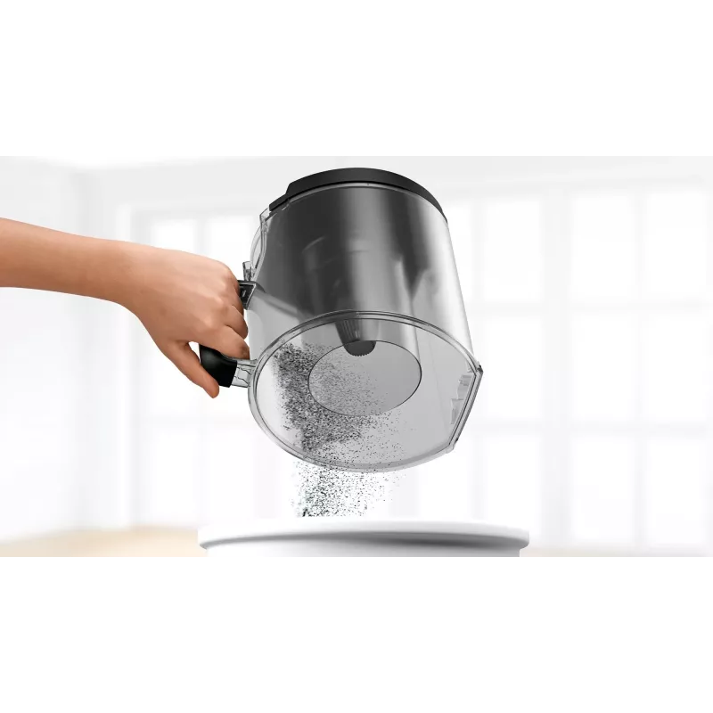 Bosch Serie 6 BGC41LSIL dulkių siurblys 2,4 L Cilindrinis dulkių siurblys Sausas valymas 600 W Be maišelio