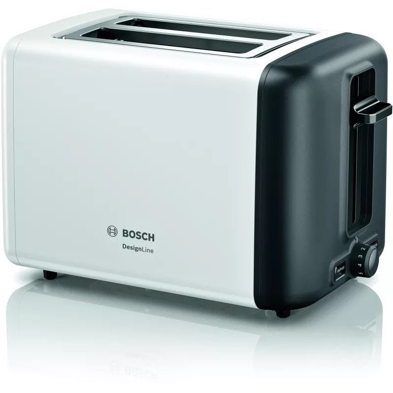 Bosch TAT3P421DE skrudintuvas 2 riekėms 970 W Juoda, Balta