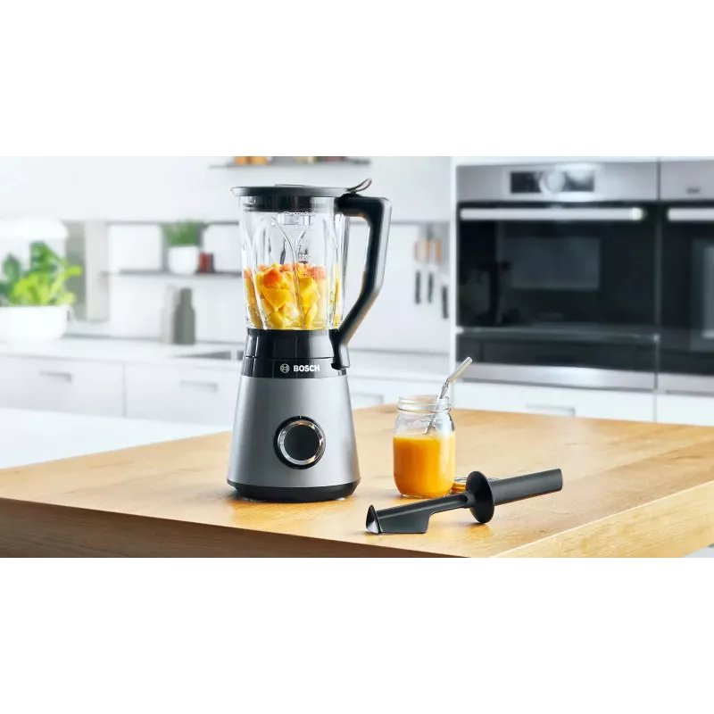 Bosch MMB6172SN stalinis trintuvas 1,5 l 1200 W juodas, nerūdijantis plienas