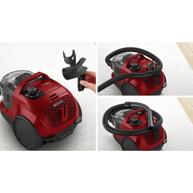 Bosch BGS21CAR dulkių siurblys 2 L Būgninis dulkių siurblys Sausas 750 W Becuklis