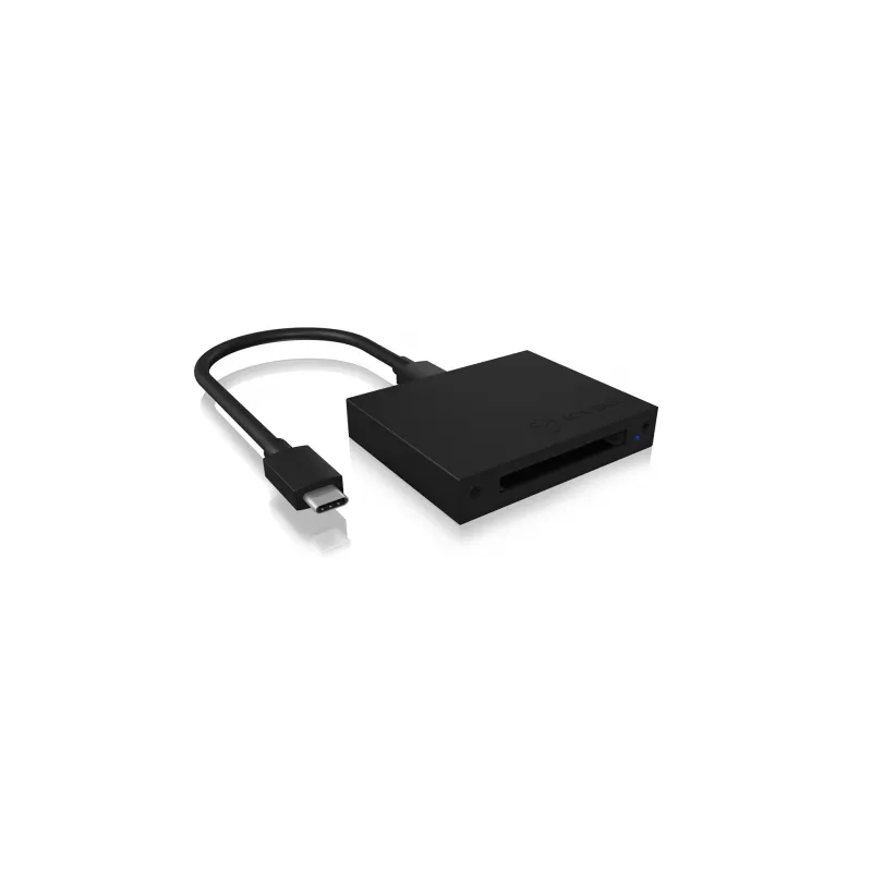 ICY BOX IB-CR402-C31 kortelių skaitytuvas USB 3.1 (Gen 2) Type-C™ juoda