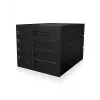 ICY BOX IB-574SSK-12G 8,89 cm (3,5 colio) galinė plokštė, juoda