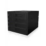 ICY BOX IB-574SSK-12G 8,89 cm (3,5 colio) galinė plokštė, juoda