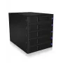 ICY BOX IB-575SSK-12G 8,89 cm (3,5 colio) galinė plokštė Juoda