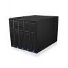 ICY BOX IB-575SSK-12G 8,89 cm (3,5 colio) galinė plokštė Juoda