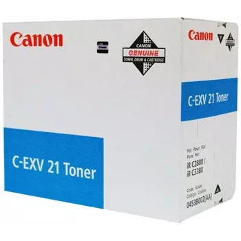 Originali Canon C-EXV21 žalsvai mėlyna dažų kasetė