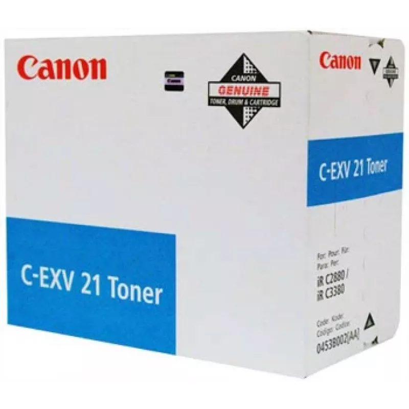 Originali Canon C-EXV21 žalsvai mėlyna dažų kasetė