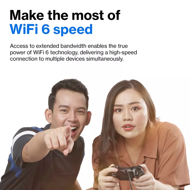 Linksys AX5400 viso namo tinklinis WiFi 6 dviejų juostų sistema, 2 vnt.