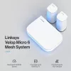 Linksys Velop Micro 6 Mesh System – Dual-Band WiFi 6 AX3000 (3 vnt.)