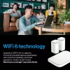 Linksys Velop Micro 6 Mesh System – Dual-Band WiFi 6 AX3000 (3 vnt.)
