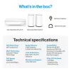 Linksys Velop Micro 6 Mesh System – Dual-Band WiFi 6 AX3000 (3 vnt.)
