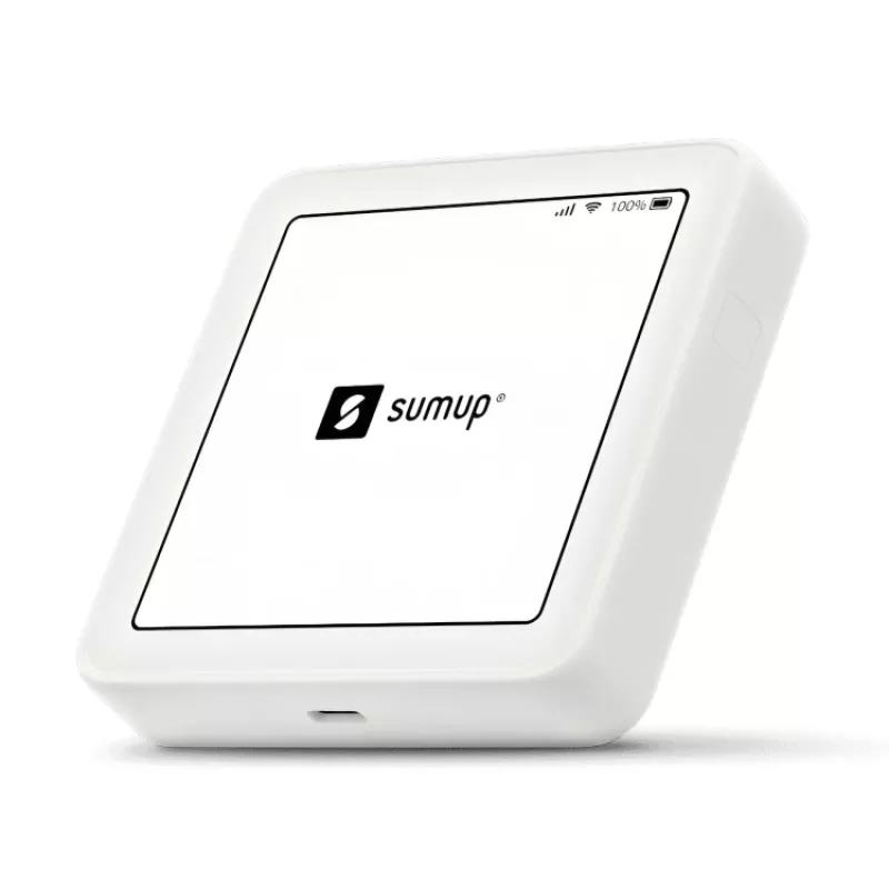 SumUp Solo išmanusis kortelių skaitytuvas Baterija Wi-Fi Balta