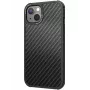Hama Robust Real Carbon mobiliojo telefono dėklas 15,5 cm (6,1 colio) Dangtelis Juodas