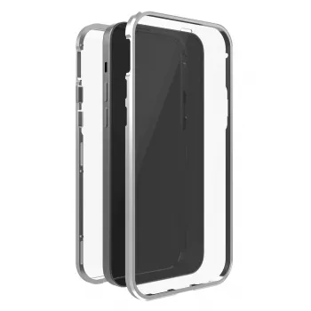 Hama 360° Glass mobiliojo telefono dėklas Dangtelis Sidabrinis Skaidrus skirtas iPhone 14 Pro