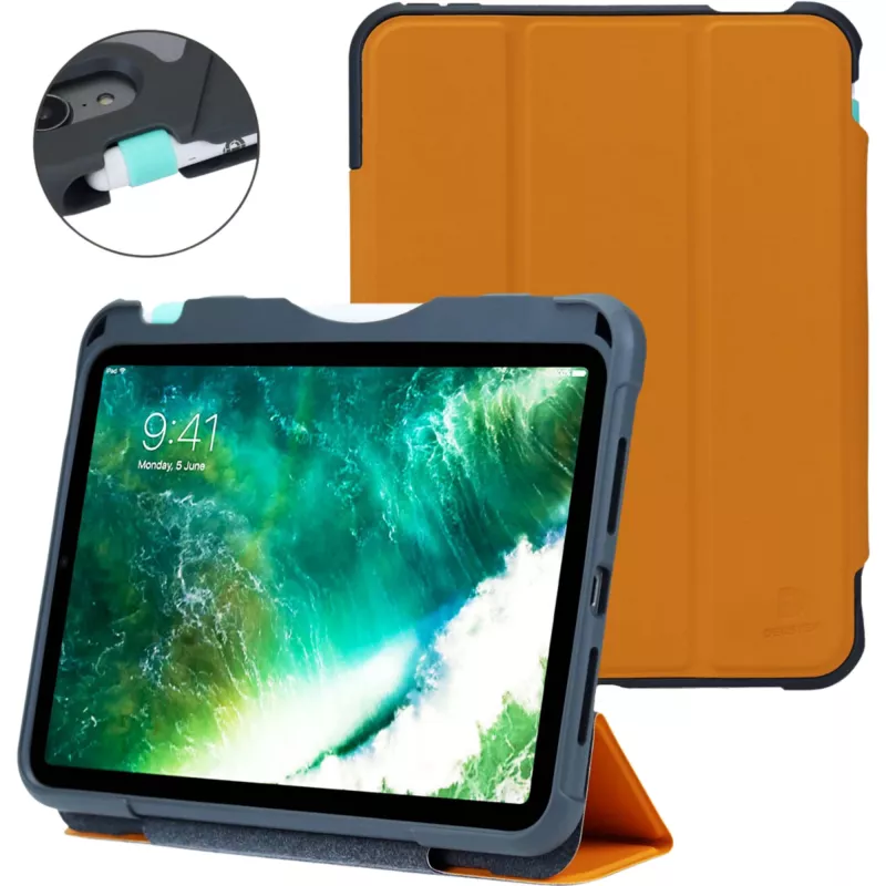 DEQSTER Rugged Case (2021) #RQ1 iPad mini (6. Gen.), Folio, Apple, iPad mini (6. Gen.), 21.1 cm (8.3 colio), 210 g