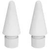 DEQSTER Lite atsarginiai antgaliai - pakuotėje 2, antgalis, baltas, polivinilchloridas (PVC), DEQSTER Pencil Lite, Kinija, 15,1 mm