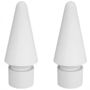 DEQSTER Lite atsarginiai antgaliai - pakuotėje 2, antgalis, baltas, polivinilchloridas (PVC), DEQSTER Pencil Lite, Kinija, 15,1 mm