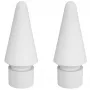 DEQSTER Lite atsarginiai antgaliai - pakuotėje 2, antgalis, baltas, polivinilchloridas (PVC), DEQSTER Pencil Lite, Kinija, 15,1 mm