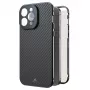 Hama 360° stiklinis mobiliojo telefono dėklas 17 cm (6,7 col.) Dangtelis anglies pluošto piešiniu