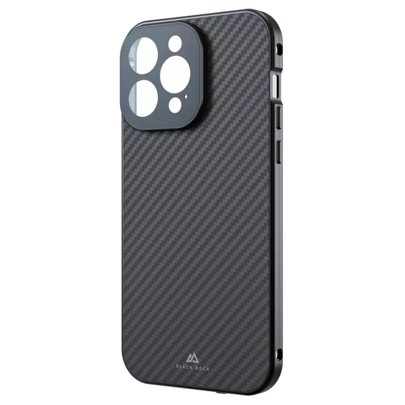 Hama 360° stiklinis mobiliojo telefono dėklas 17 cm (6,7 col.) Dangtelis anglies pluošto piešiniu