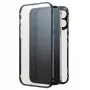 Hama 360° stiklinis mobiliojo telefono dėklas, juodas, skirtas iPhone 15 Pro Max 6,7 colio