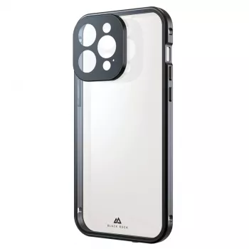 Hama 360° stiklinis mobiliojo telefono dėklas, juodas, skirtas iPhone 15 Pro Max 6,7 colio
