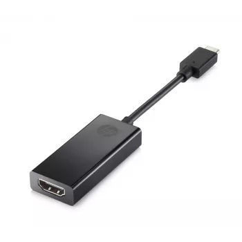 HP USB-C į VGA adapteris, juodas, Kinija, Windows 10, Windows 11, ChromeOS, verslui, 0 - 40 °C