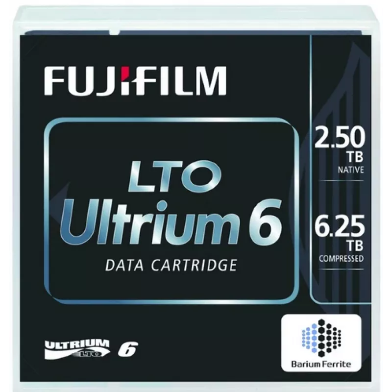Tuščia duomenų juosta Fujifilm LTO Ultrium 6 2,5 TB 1,27 cm