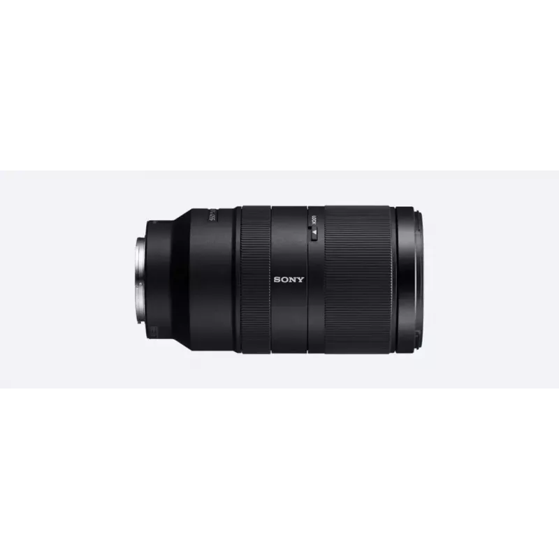 Sony E 70-350 mm F4.5-6.3 G OSS fotoaparatų objektyvai, juodos spalvos