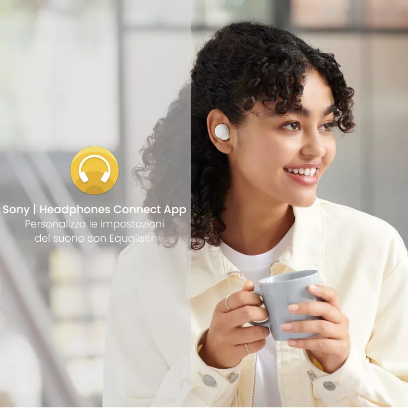 Sony WF-C500 belaidės ausinės True Wireless Stereo (TWS) į ausis įdedamos Skambučiams / Muzikai Bluetooth Baltos