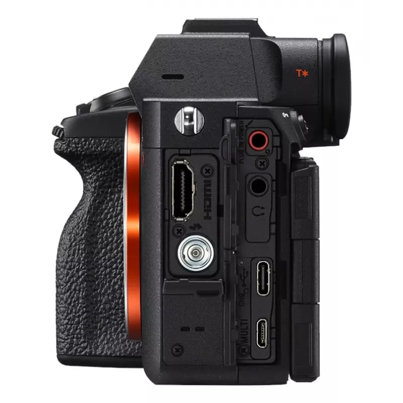 Sony α 7R V MILC korpusas 61 MP Exmor R CMOS 9504 x 6336 pikselių juoda